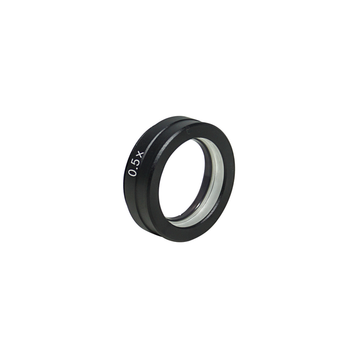 0.5X Auxiliary Objective Barlow Lens for SZ2701 Zoom Stereo Microscope, Screw Thread:M52x0.75mm