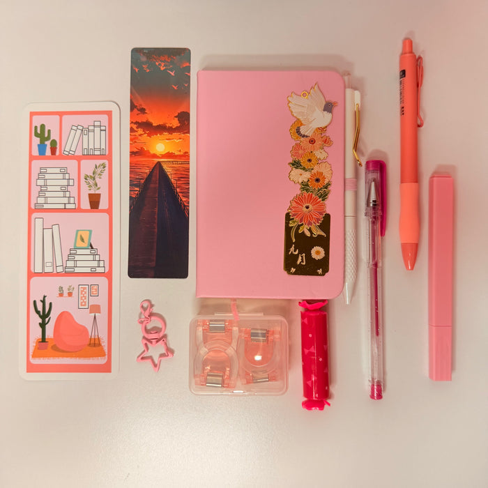 Soft Pink Mini Stationery Set