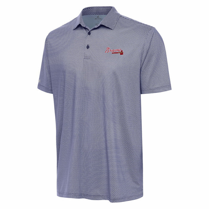Antigua Men's Atlanta Braves Rings Polo