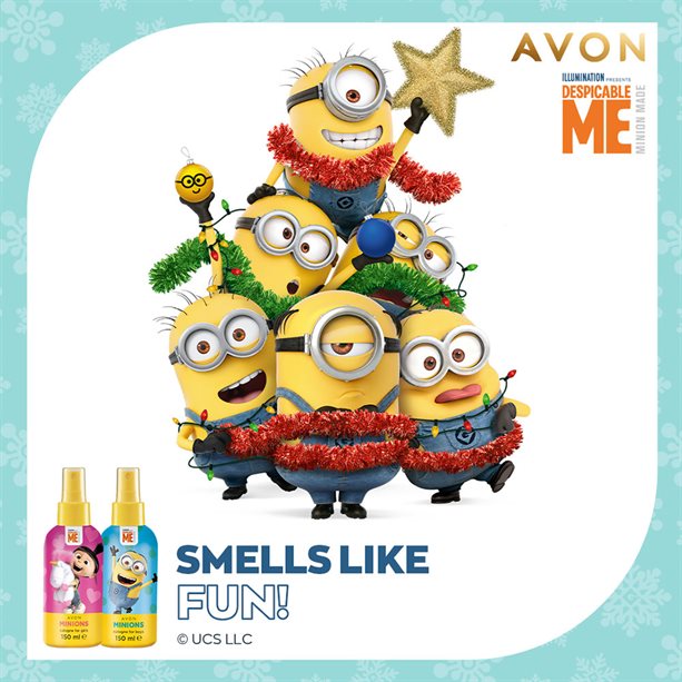 Avon Minions Strawberry Bathtime Gift Set for Girls