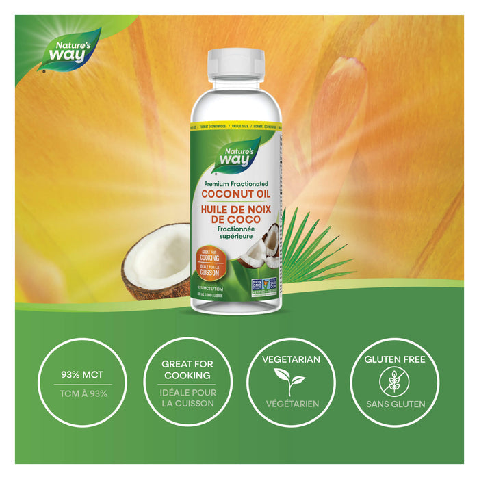 Nature's Way Coconut Oil, Liquid Information
