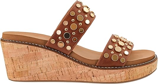 Corkys Bad Habit Studded Wedge