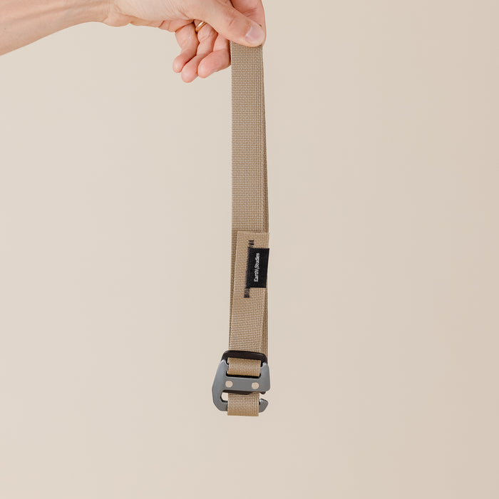Earth/Studies - EQ-102 Webbing Belt - Tan