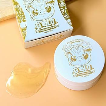 ELIZAVECCA Hell-Pore Gold Hyaluronic Acid Eye Patch شرائح العين بمستخلص الذهب والهيالرونيك اسد