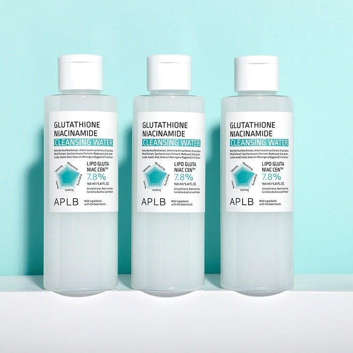 GLUTATHIONE NIACINAMIDE CLEANSING WATER - Apa Micelara De Curatare Cu Glutation Si Niacinamida - skinseen.ro