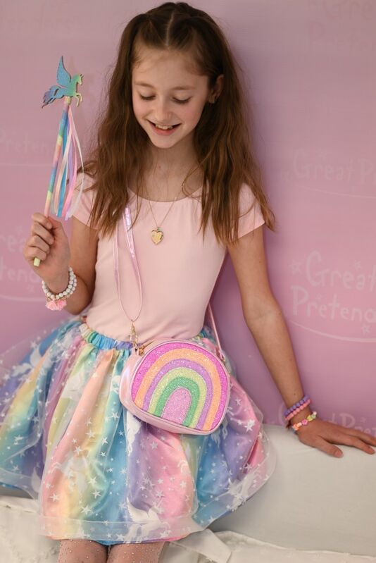 Great Pretender Rainbow Shine Purse