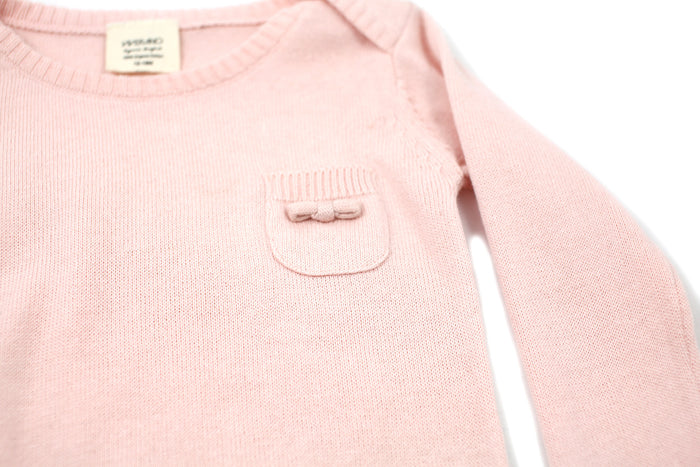 Viverano Milan Organic Cotton Full Sleeve Romper Bodysuit for Babies