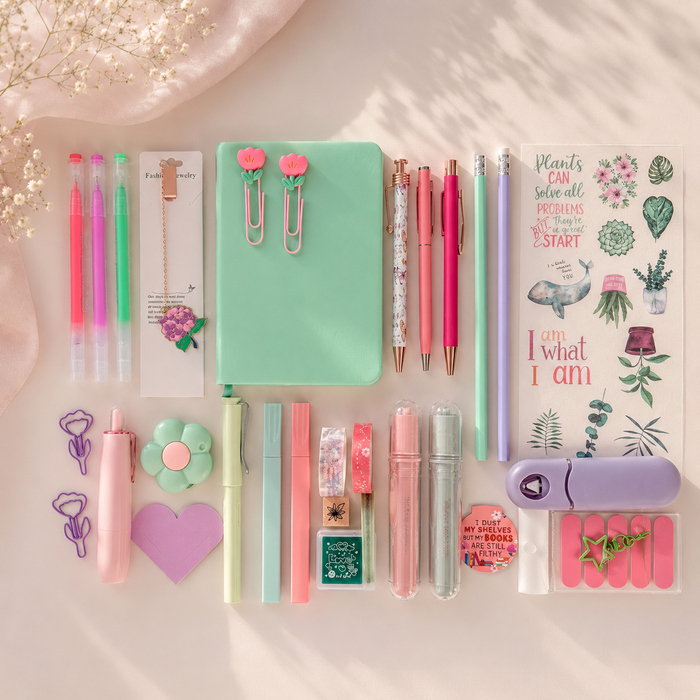 Mint, Lavender & Blush Stationery Set