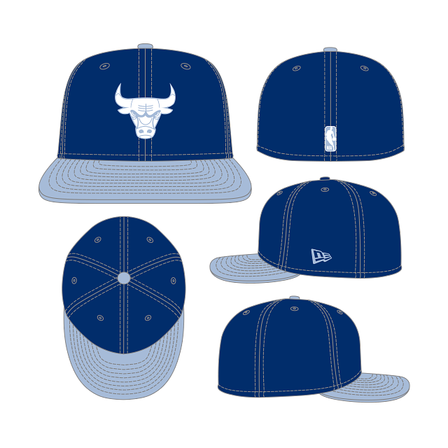 NEW ERA FITTED 59FIFTY - CHICAGO BULLS -60615688