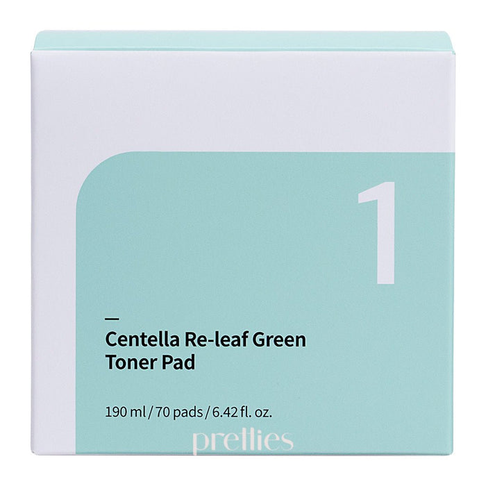 Numbuzin No.1 Centella Re-Leaf Green Toner Pad (70pcs/box)