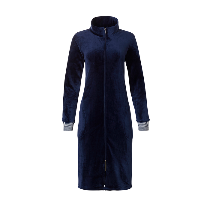 Pastunette Nightdress With Zipper Dark Blue 105cm