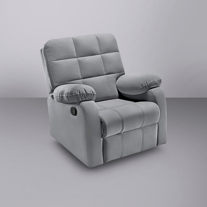 Recliner|R5|Fabric|Grey|One|Seater