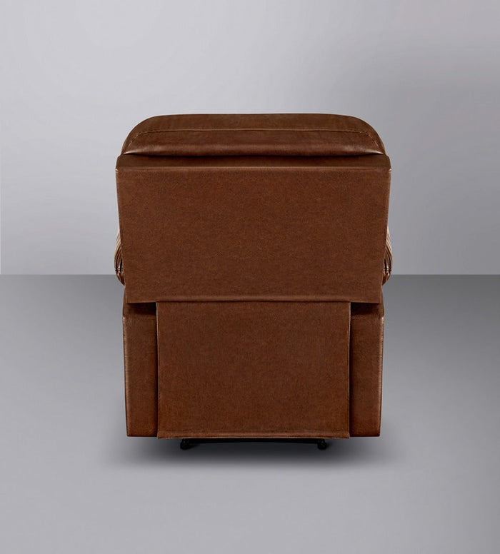 Recliner|R5|Plush|Leatherette|Glossy|Sandy|Swag|One|Seater