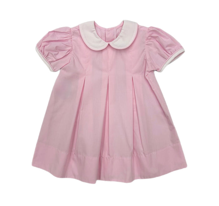 RN Reese Micro Gingham Dress-Pink