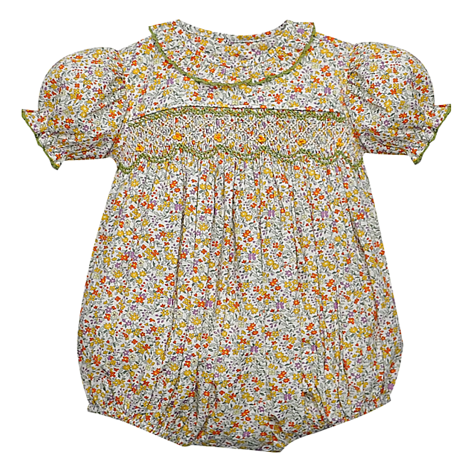RN Yellow/Green Multi Floral Juliette Bubble