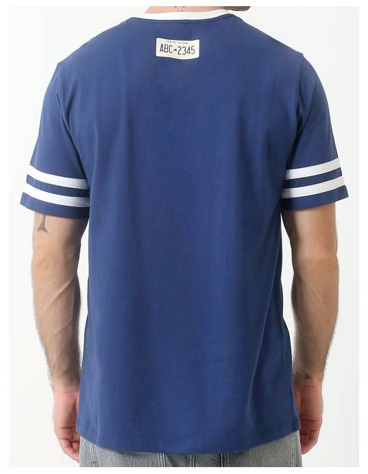 SD SPORT Blk Yankees shirt - SM4107NV - NAVY