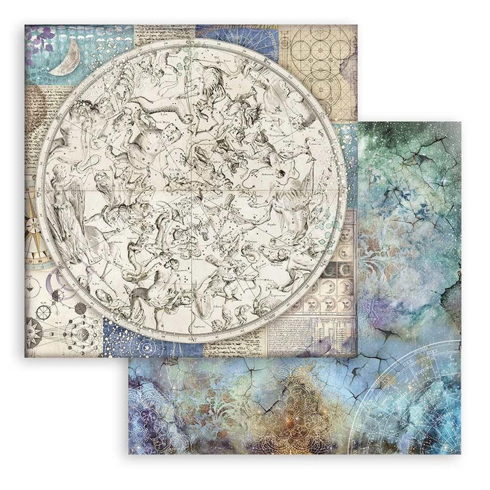 Stamperia - Double-Sided Paper Pad 8"X8" - 10/Pkg - Cosmos Infinity. This package includes 10 Designs/1 Each. Available at Embellish Away located in Bowmanville Ontario Canada.