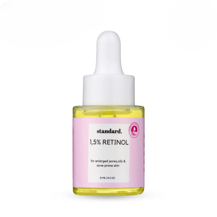 Standard Beauty - Mini Retinol 1,5% (Vitamin A) Serum with Niacinamide & Hyaluronic Acid