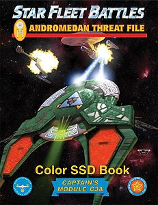 Star Fleet Battles: Module C3A – The Andromedan Threat File SSD Book (Color)