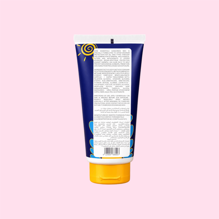 SUNSCREEN SPF50+ MEN - Essentials
