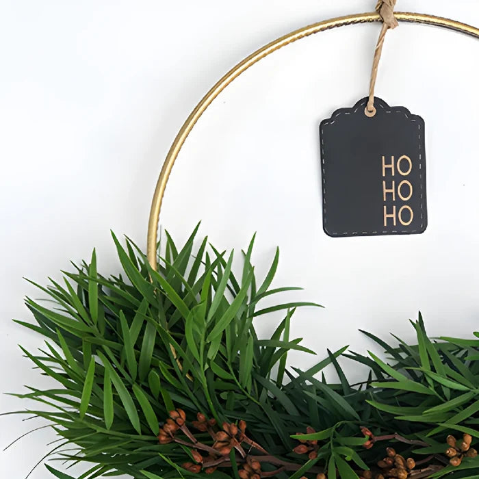 Texture Rich Modern Wreath