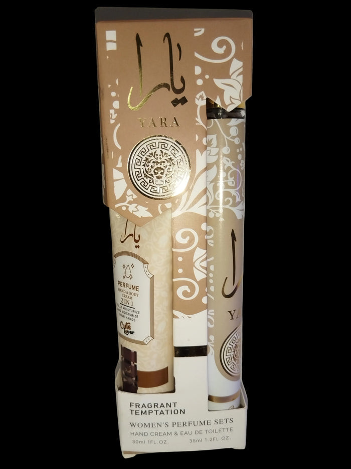 YARA Parfume&Hand Lotion 2PC. Brown