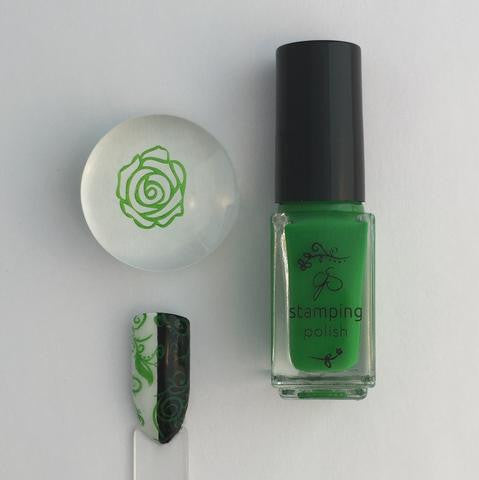 #011 Dolla Dolla Bill | Clear Jelly Stamping Polish
