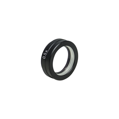 0.5X Auxiliary Objective Barlow Lens for SZ2701 Zoom Stereo Microscope, Screw Thread:M52x0.75mm