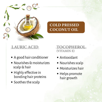 1% Rosemary with 99% Coconut Oil – Cold-Pressed, Promotes Hair Growth, Blocks DHT & Controls Hair Fall - Keya Seth Aromatherapy