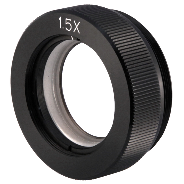 1.5X Auxiliary Objective Barlow Lens for SZ0702 Zoom Stereo Microscope, Screw Thread:M48x0.75mm