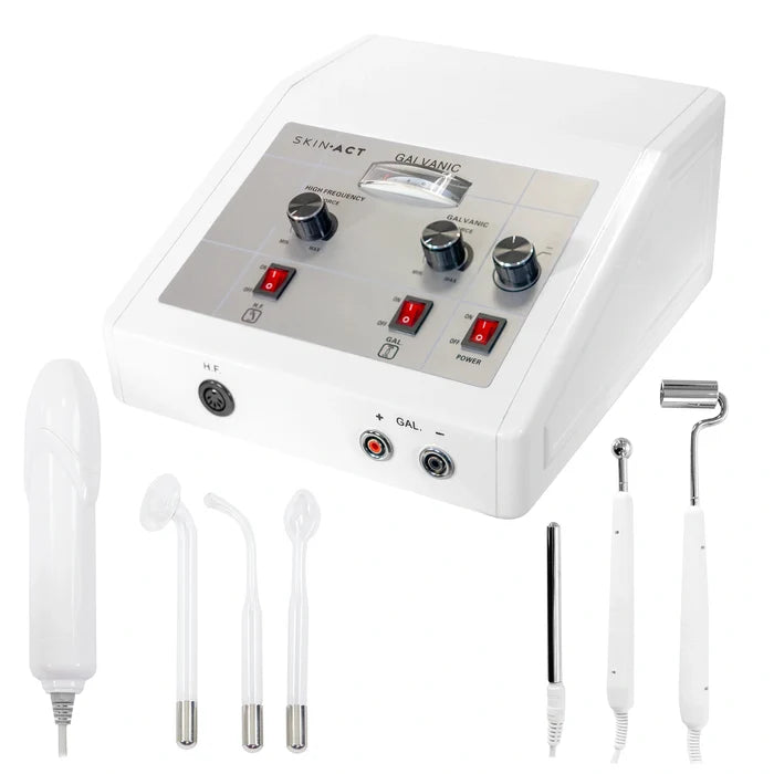 2 In 1 High Frequency Plus Galvanic Facial Machine