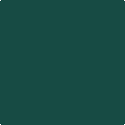 2047-10: Forest Green  a paint color by Benjamin Moore avaiable at Clement's Paint in Austin, TX.