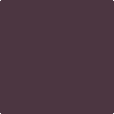 2073-10: Dark Purple  a paint color by Benjamin Moore avaiable at Clement's Paint in Austin, TX.
