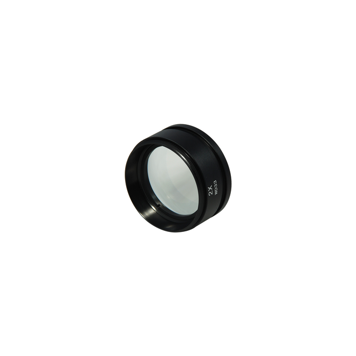 2X Auxiliary Objective Barlow Lens for SZ0503 Zoom Stereo Microscope, Screw Thread:M48x0.75mm