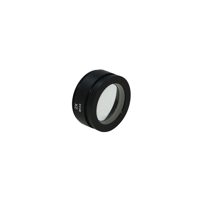 2X Auxiliary Objective Barlow Lens for SZ0503 Zoom Stereo Microscope, Screw Thread:M48x0.75mm