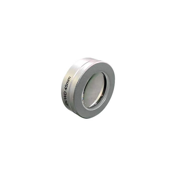 2X Auxiliary Objective Barlow Lens for SZ0901 Zoom Stereo Microscope, Screw Thread:M55x0.75mm