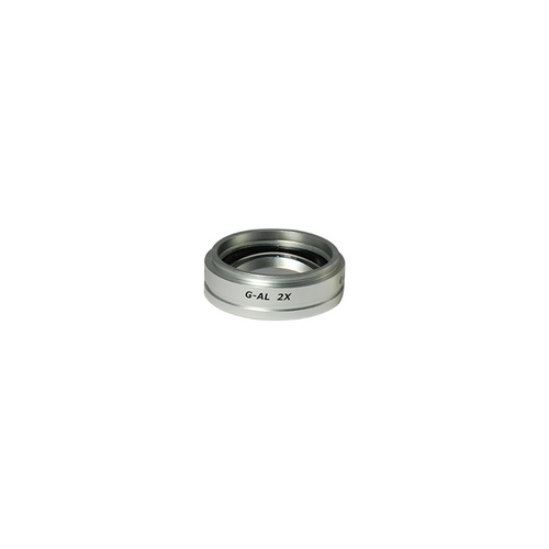 2X Auxiliary Objective Barlow Lens for SZ1701 Zoom Stereo Microscope, Screw Thread:M55x0.75mm, SKU SZ17014611, three quarter front view