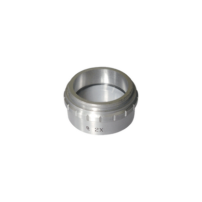 2X Bausch and Lomb Auxiliary Objective Barlow Lens for Microscope Working Distance 50mm, , Screw Thread:M38x0.75mm, SKU SZ04064611, three quarter front view
