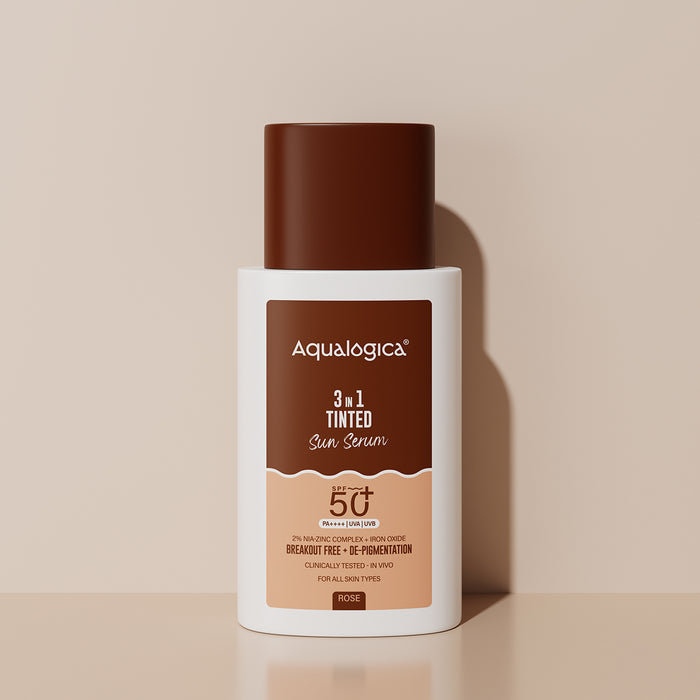 3-in-1 Tinted Sun Serum - Rose | 50g