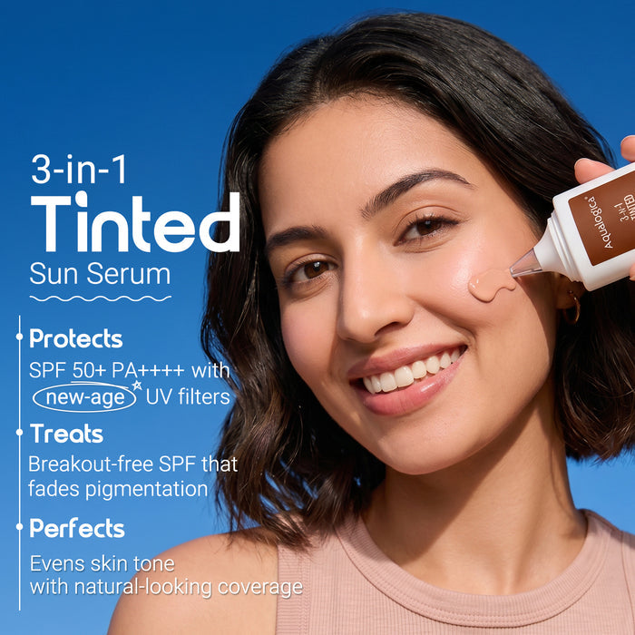 3-in-1 Tinted Sun Serum - Rose | 50g