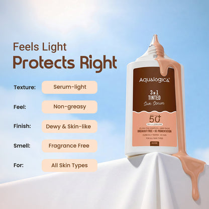 3-in-1 Tinted Sun Serum - Rose | 50g