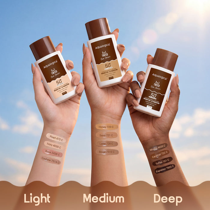 3-in-1 Tinted Sun Serum - Sand | 50g