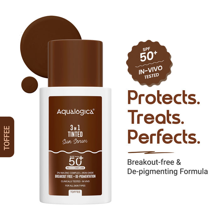 3-in-1 Tinted Sun Serum - Toffee | 50g