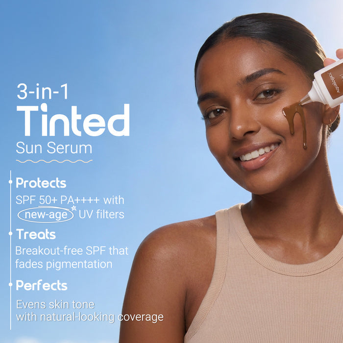 3-in-1 Tinted Sun Serum - Toffee | 50g