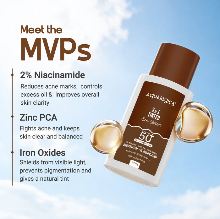 3-in-1 Tinted Sun Serum - Toffee | 50g