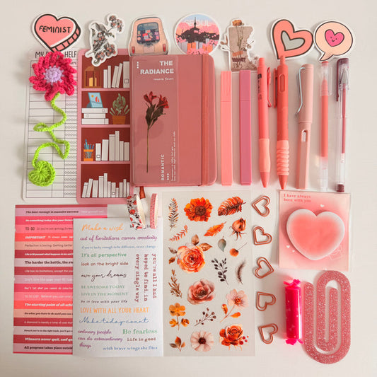 Dusty Rose Journal Lover Set
