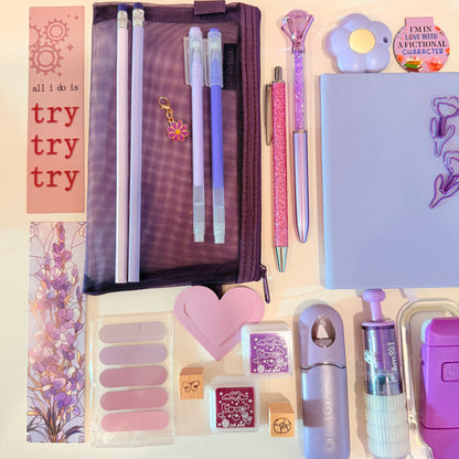 Lavender Garden Stationery Bundle