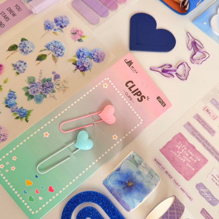 Blue & Purple Aesthetic Stationery Gift Box