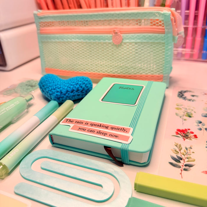 Fresh Mint Aesthetic Stationery Set ✨