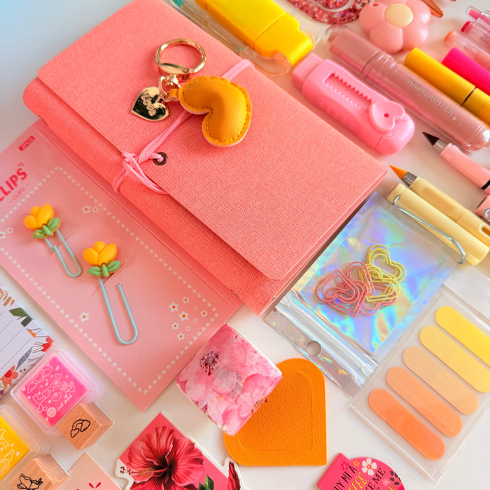 Pink & Sunshine Desk Set ☀️🌸